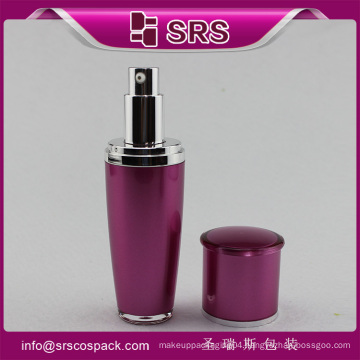 Hot sale SRS arcylic pump 15ml 30ml 50ml 80ml 120ml plastic bottle for shampoo